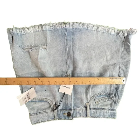 Sneak Peek denim mini skirt size small - Picture 10 of 13
